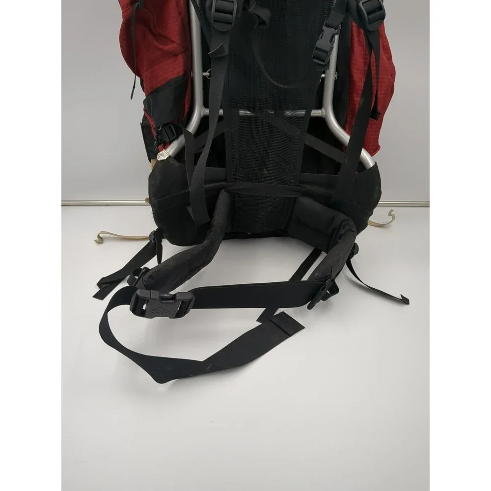 Kelty Tioga 4000 ST Classic External Frame Hiking Backpack Size‎ 2 Red Black VTG